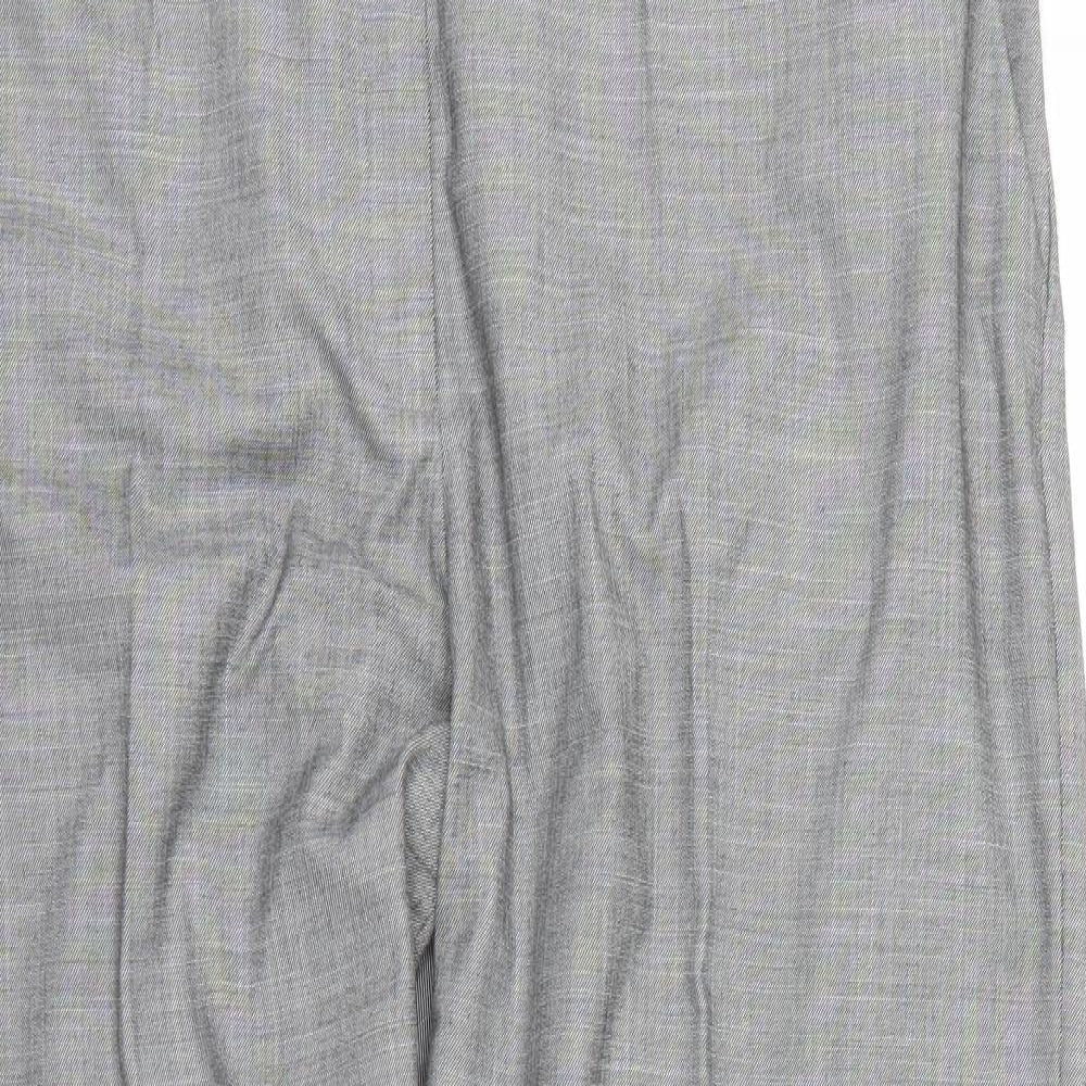 M&S  Mens Grey   Dress Pants Trousers Size 18 L25 in