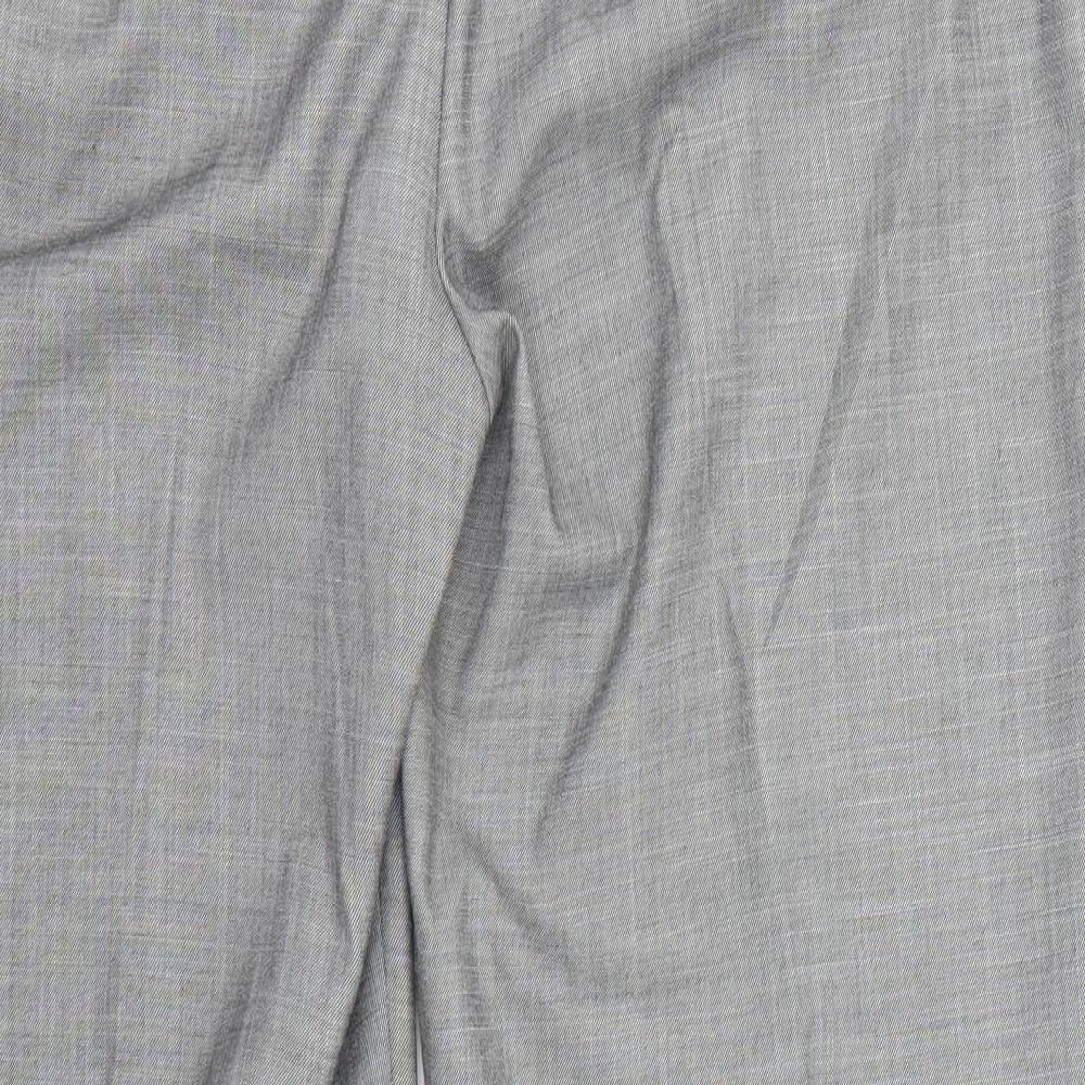 M&S  Mens Grey   Dress Pants Trousers Size 18 L25 in