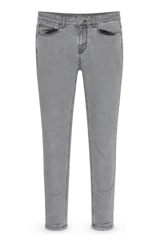Womens UK Size 34 in New Look Regular Fit Straight Grey Jeans