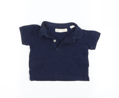 Zara Baby  Blue   Pullover Polo Size 3-6 Months