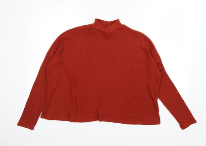 Divided Womens Brown   Pullover Sweatshirt Size S