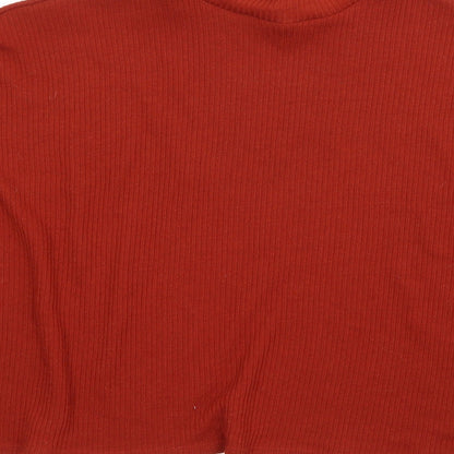 Divided Womens Brown   Pullover Sweatshirt Size S