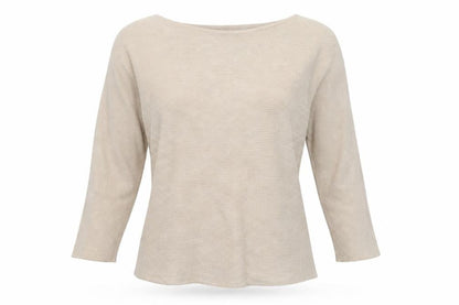 Basic Womens Beige   Pullover Jumper Size M
