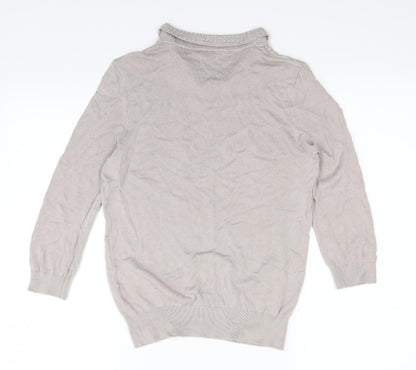 H&M  Womens Grey   Pullover Sweatshirt Size M