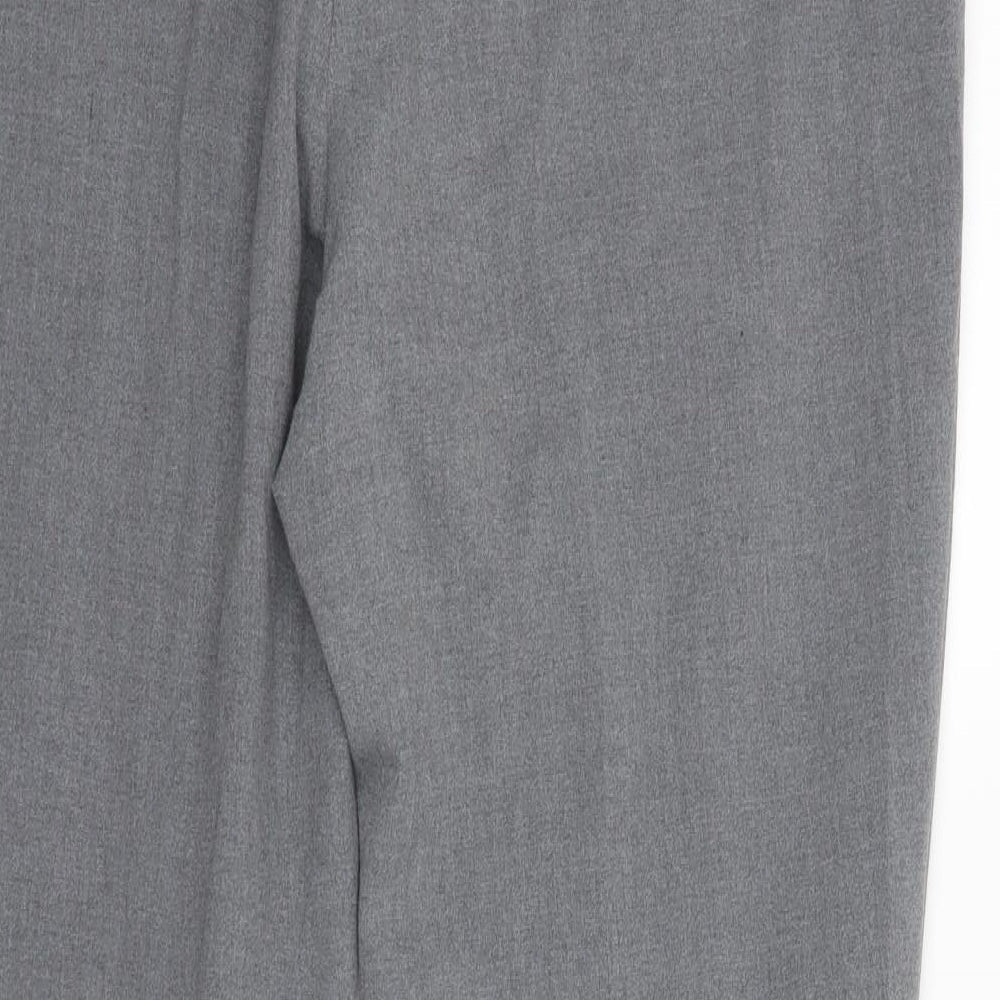 Extra Elegance Womens Grey   Dress Pants Trousers Size 20 L30 in