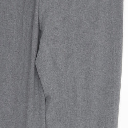 Extra Elegance Womens Grey   Dress Pants Trousers Size 20 L30 in