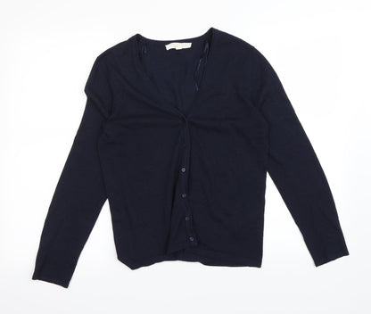 Spirit Womens Blue   Cardigan Jumper Size S