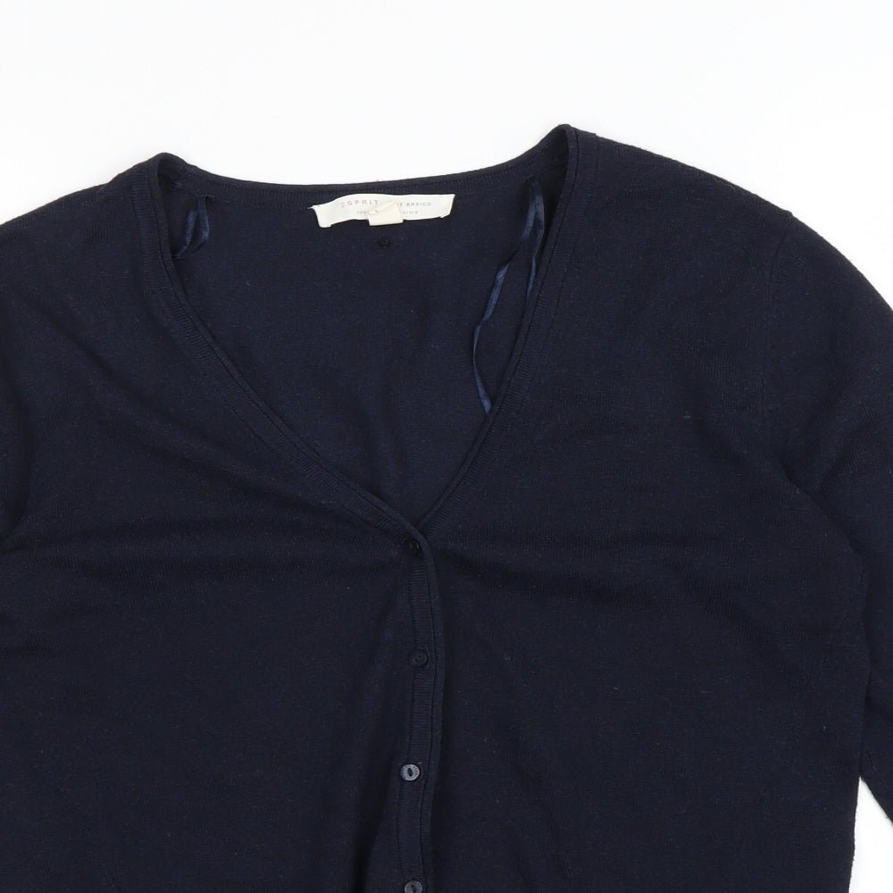 Spirit Womens Blue   Cardigan Jumper Size S