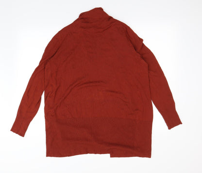 Atmosphere Womens Orange   Cardigan Jumper Size S