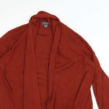 Atmosphere Womens Orange   Cardigan Jumper Size S