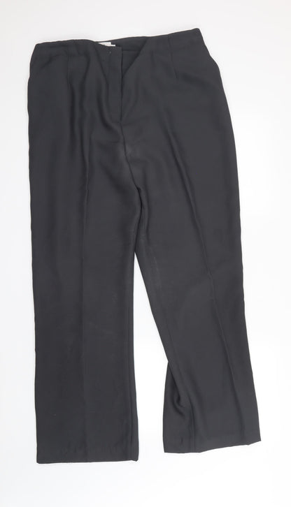 Womens UK Size 20 Klass Collection Regular Fit Dress Pants Grey Trousers