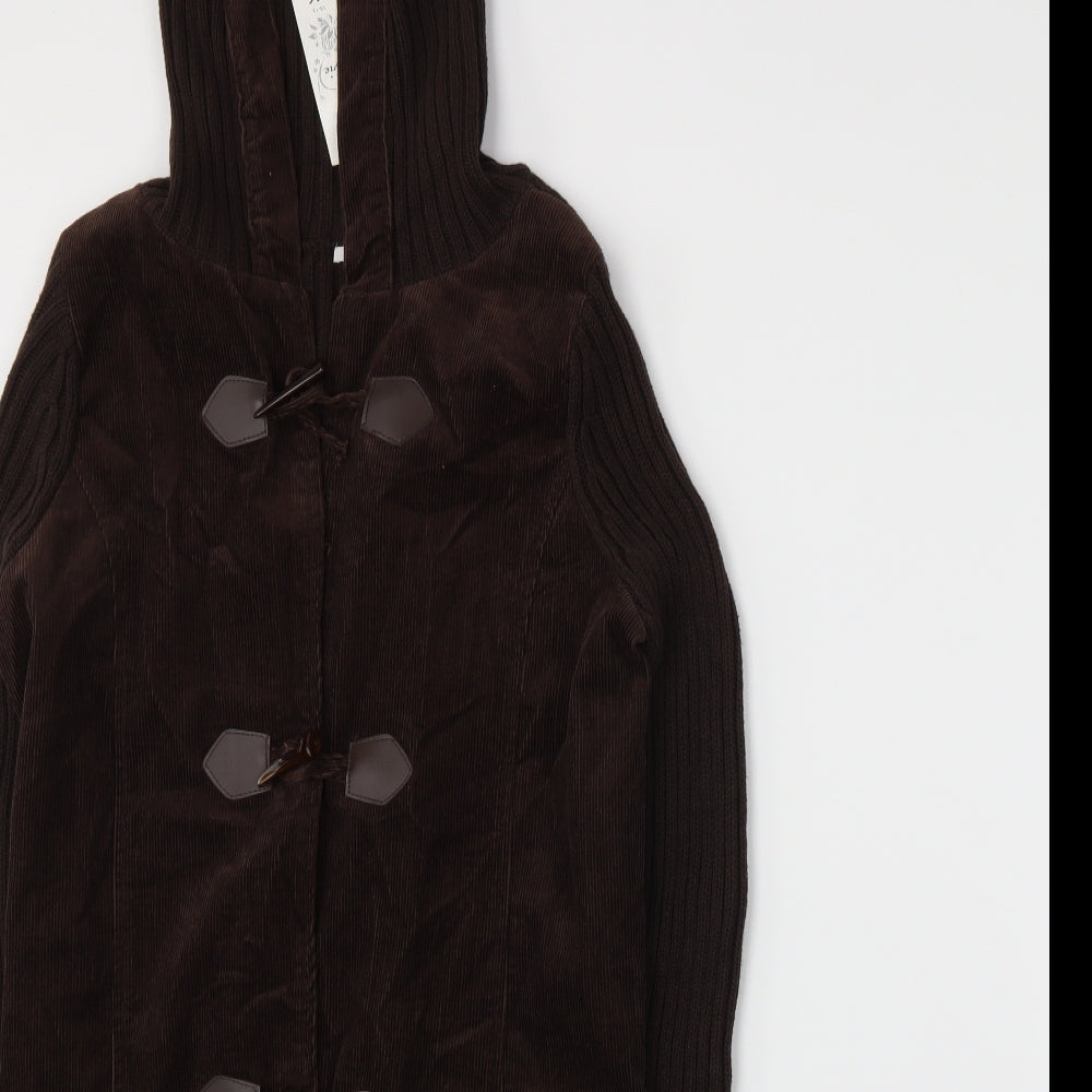 E-vie Womens Brown   Jacket  Size 10