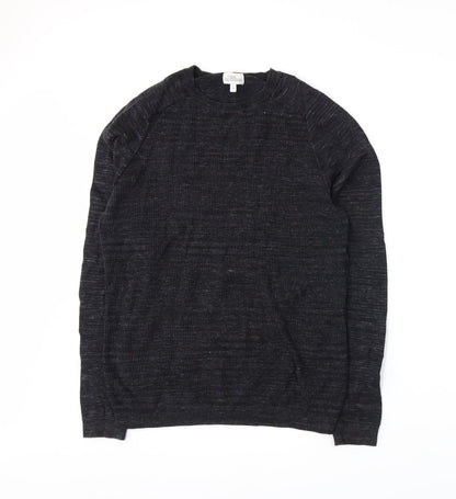 Next Womens Grey  Knit Pullover Jumper Size S