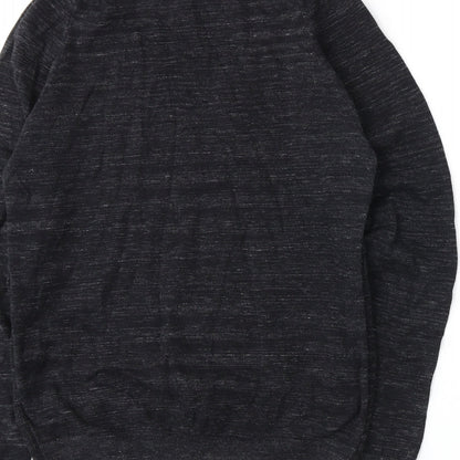 Next Womens Grey  Knit Pullover Jumper Size S