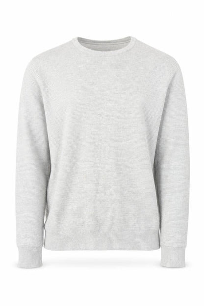 yd. Mens Grey  Knit Pullover Jumper Size L