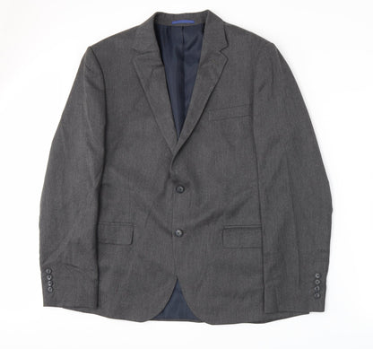 Mens UK Size L Marks and Spencer Regular Grey Suit Jacket