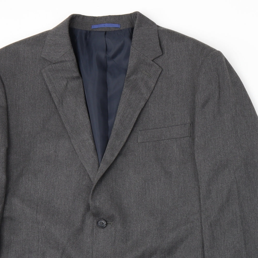 Mens UK Size L Marks and Spencer Regular Grey Suit Jacket