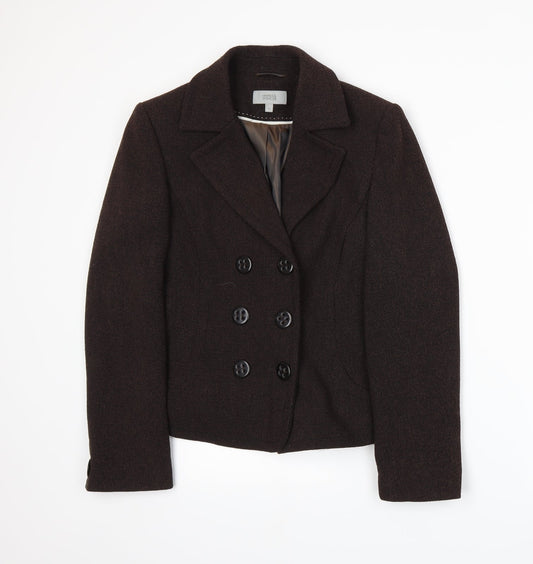 Marks and Spencer Womens Brown   Jacket Blazer Size 12