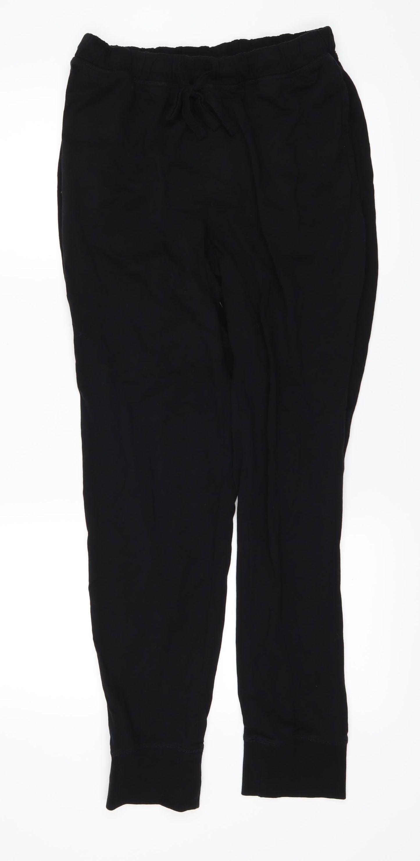 Womens UK Size M Marks and Spencer Regular Fit  Black Trousers