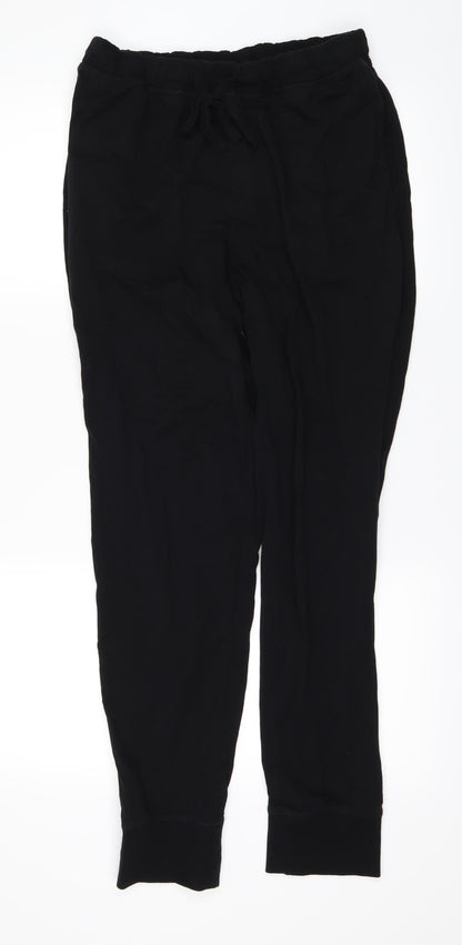 Womens UK Size M Marks and Spencer Regular Fit  Black Trousers