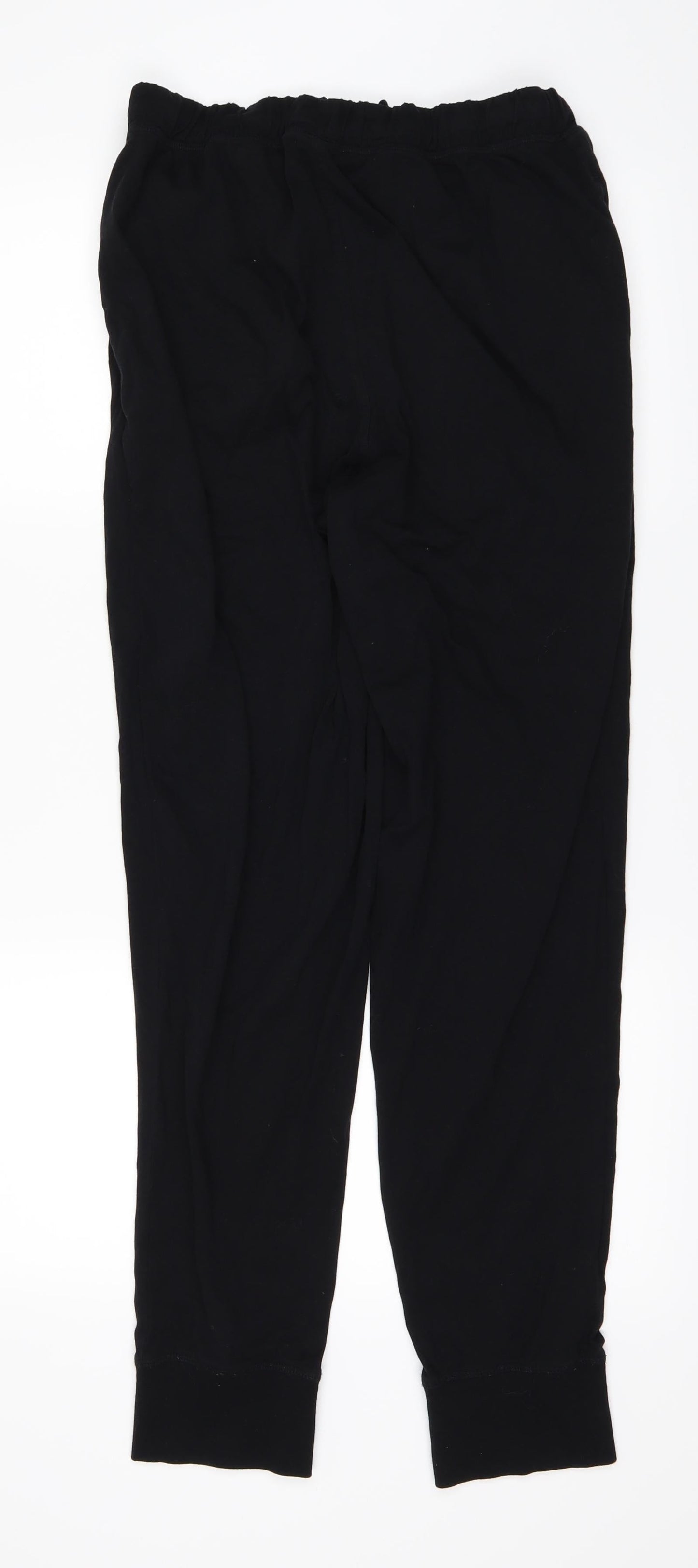 Womens UK Size M Marks and Spencer Regular Fit  Black Trousers