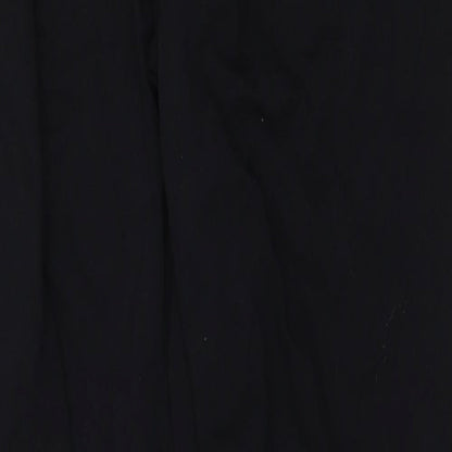 Womens UK Size M Marks and Spencer Regular Fit  Black Trousers