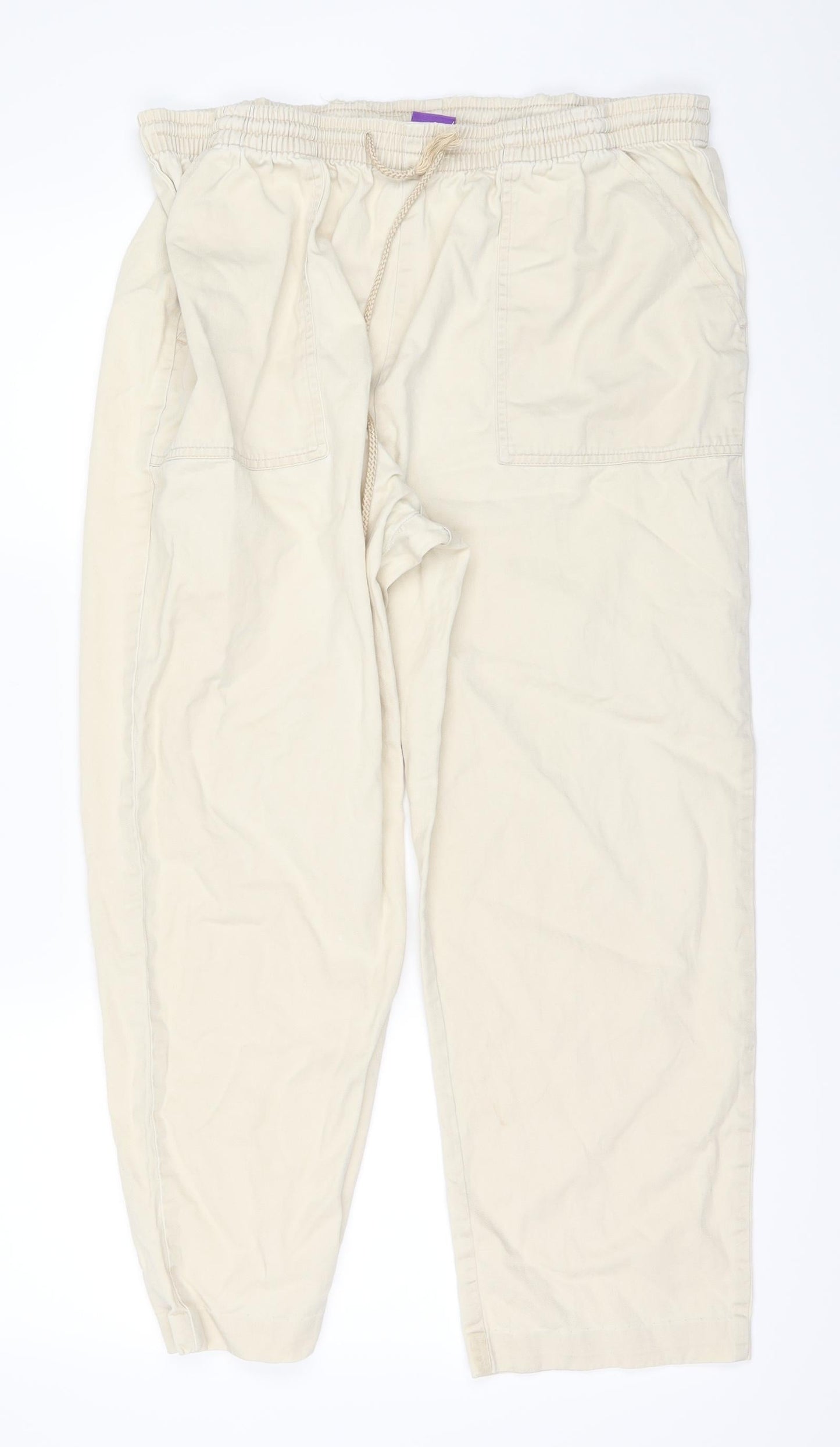 Womens UK Size L COLLECTION Regular Fit Sweatpants Clear Trousers