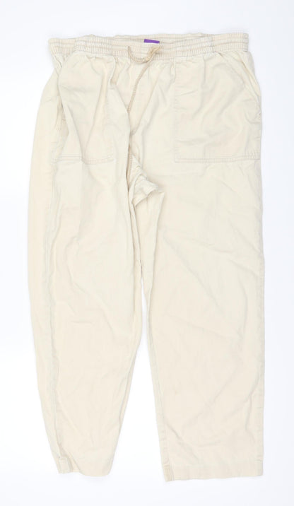 Womens UK Size L COLLECTION Regular Fit Sweatpants Clear Trousers