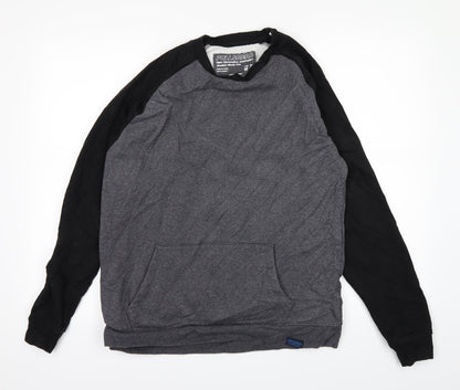 Pull&Bear Mens Grey   Pullover Jumper Size M