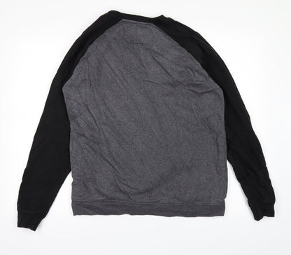 Pull&Bear Mens Grey   Pullover Jumper Size M