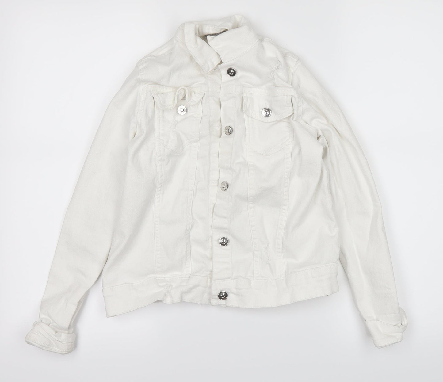Ilovegirlswear Girls White   Jacket  Size 11 Years
