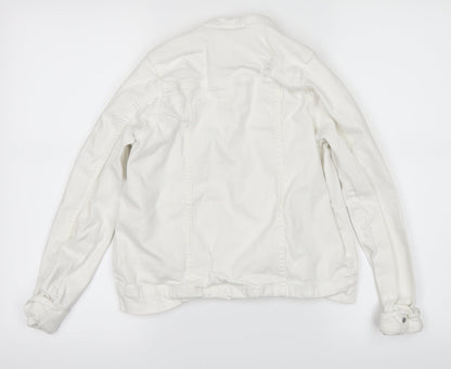 Ilovegirlswear Girls White   Jacket  Size 11 Years