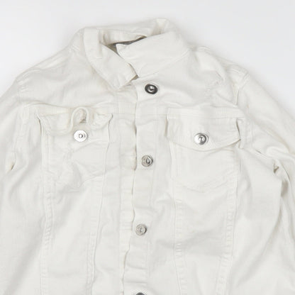 Ilovegirlswear Girls White   Jacket  Size 11 Years