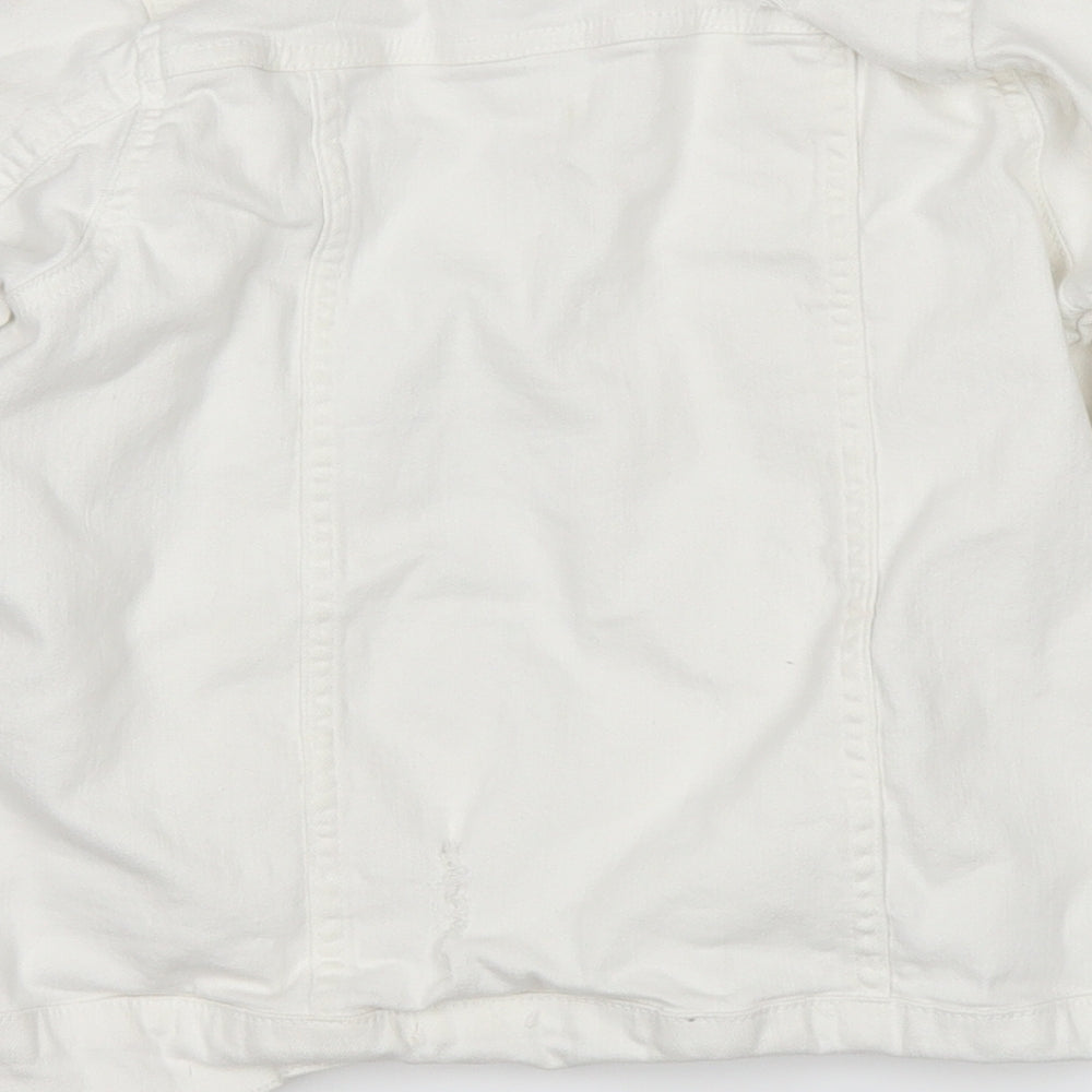 Ilovegirlswear Girls White   Jacket  Size 11 Years