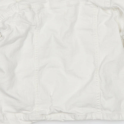 Ilovegirlswear Girls White   Jacket  Size 11 Years