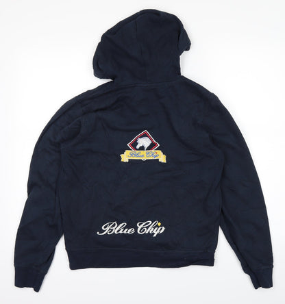 Clique Mens Blue   Pullover Hoodie Size S