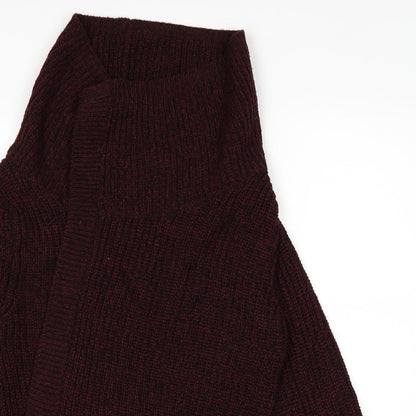 E-vie Womens Red   Cardigan Jumper Size 10