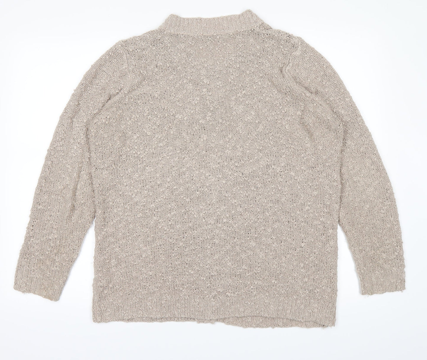 BM Womens Brown   Cardigan Jumper Size M