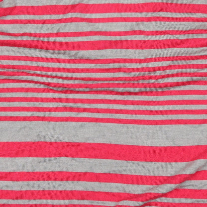 Womens UK Size L BM Red Basic T-Shirt