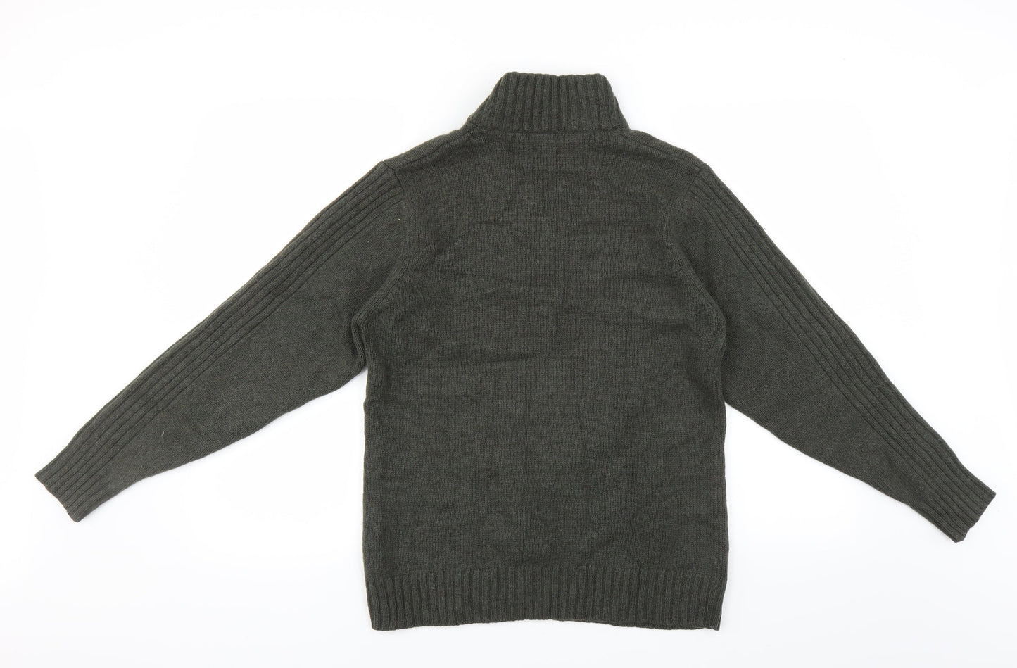 Avenue Mens Green   Pullover Jumper Size M