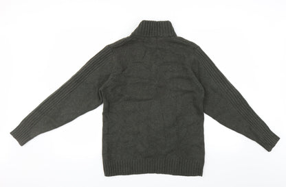 Avenue Mens Green   Pullover Jumper Size M