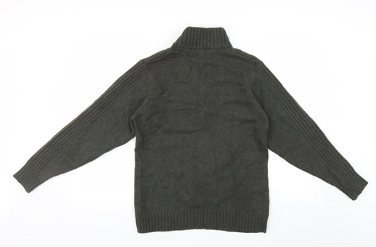 Avenue Mens Green   Pullover Jumper Size M