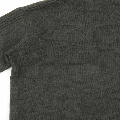 Avenue Mens Green   Pullover Jumper Size M