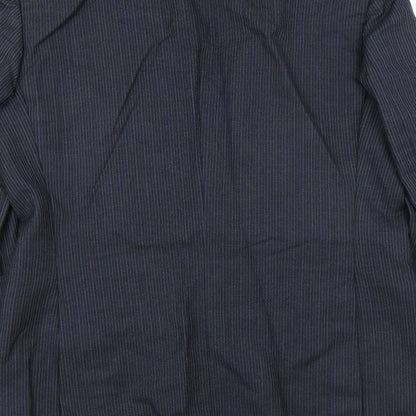 Sheltons Mens Blue   Jacket Suit Jacket Size 38