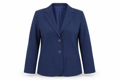 Womens UK Size 14 Preworn Regular Blue Suit Jacket