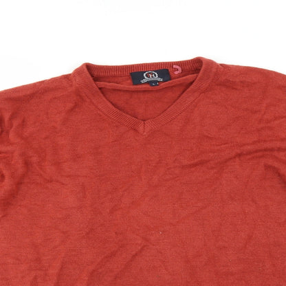 Hutson Harbour Mens Brown   Pullover Jumper Size L