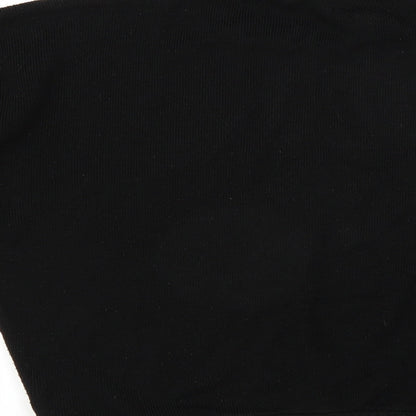 Boohoo Womens Black   Pullover Jumper Size M
