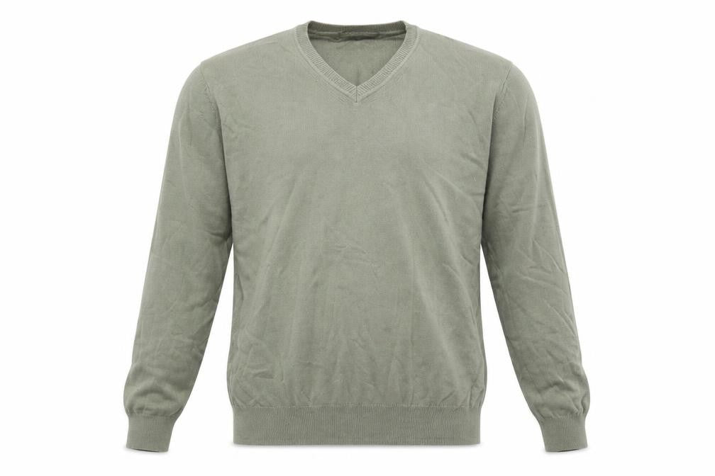 Mens UK Size L Zara Green Pullover Jumper