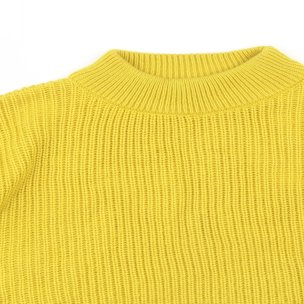 TU Womens Yellow   Pullover Jumper Size 14