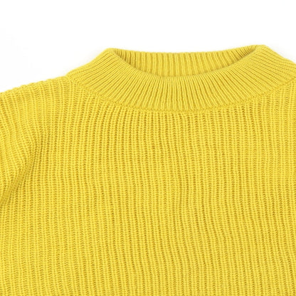 TU Womens Yellow   Pullover Jumper Size 14